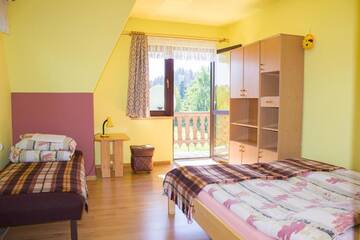 Фото номера Apartment with Terrace and Kitchen Проживание в семье Hacjenda - Apartamenty i Pokoje Gościnne г. Чарна-Гура 20